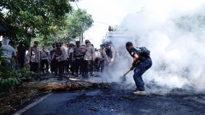 Kapolres Bulukumba Bersama Dandim Pimpin Pengamanan Eksekusi di Kajang