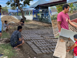 Tingkatkan Produktivitas Warga Binaan, Lapas Bulukumba Kembangkan Pembuatan Batu Merah