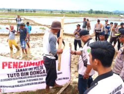 Sawah di Kajang Sangkala Dieksekusi