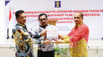 Kakanwil Kemenkumham Sulsel Minta Jajarannya Laksanakan Pengelolaan Anggaran Efektif dan Efisien.