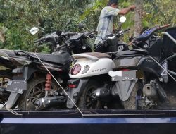 Polisi Bulukumba Gencarkan Bongkar Arena Sabung Ayam, Kali Ini Puluhan Motor Diamankan